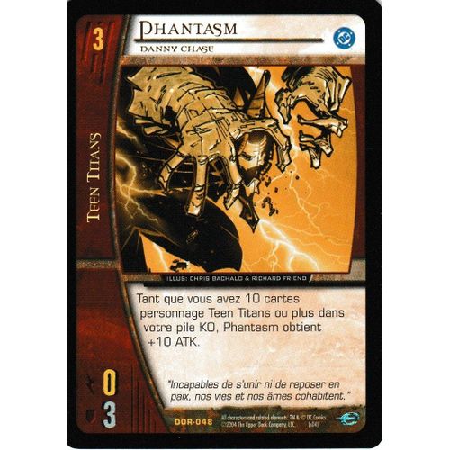 Carte Marvel Vs System Comics - Phantasm