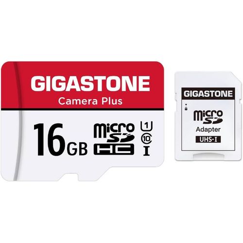 Carte Mmoire 16 Go Camra Plus Srie,Vitesse De Lecture Allant Jusqu' 85 Mo/S. Idal Pour Full Hd Vido Gopro Camra Drone Android,U1 Carte Micro Sdhc Avec Mini tui Et Adaptateur Sd