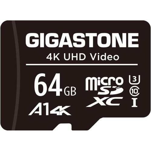 Carte Mmoire 64 Go Compatible Avec Gopro Drone Camra Tablette Samsung Sony,Haute Vitesse Pour 4k Uhd Vido,A1 U3 C10 Carte Micro Sdxc Avec Mini tui Et Adaptateur Sd.