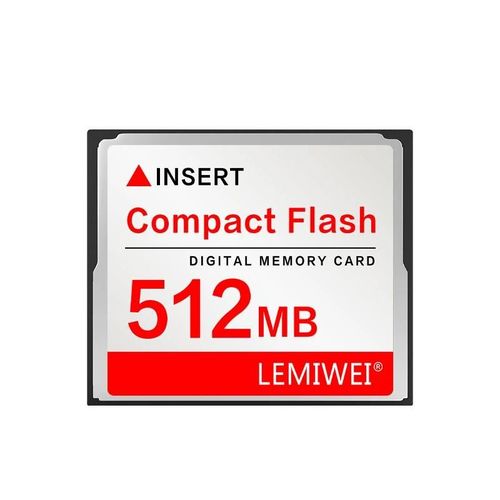 Carte mmoire Compact Flash CF pour appareil photo, 256 Mo, 512 Mo, 1 Go, 2 Go, 4 Go, 8 Go, 16 Go, 32 Go, 64 Go-512Mo