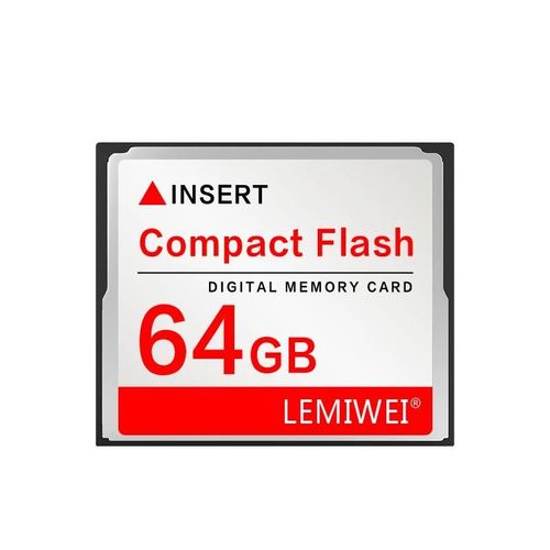 Carte mmoire Compact Flash CF pour appareil photo, 256 Mo, 512 Mo, 1 Go, 2 Go, 4 Go, 8 Go, 16 Go, 32 Go, 64 Go-64 GO