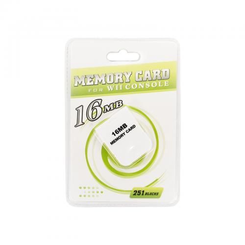 Carte Mmoire Game Cube Wii, 16mb 251 Blocks