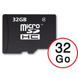 SanDisk Carte mémoire microSDHC 32 Go + Adaptateur SD - Carte
