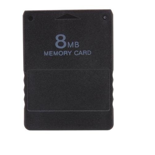 Carte Mmoire Noire 8 Mo Pour Sony Playstation 2 (Ps2)