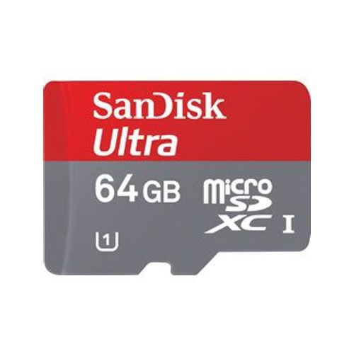 Carte mmoire SanDisk Ultra MicroSDXC I 64 Go Class 10 UHS-I