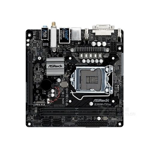Carte mre ASROCK B360M-ITX Intel B360 LGA 1151 DDR4 32GB Mini-ITX