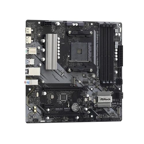 Carte mre ASROCK B550M Phantom Gaming 4 AMD B550 Socket AM4 DDR4 128GB Micro ATX