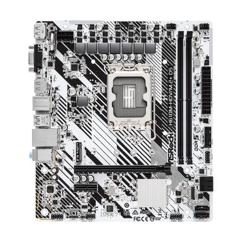 Carte Mre Asrock H610m-hdv/m.2+ Ddr5 (intel Lga 1700) Micro Atx