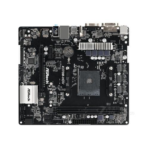Carte mre ASROCK X370M-HDV AMD X370 Socket AM4 DDR4 32GB Micro ATX
