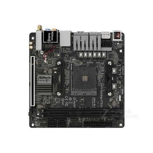 Carte mre ASROCK X470 Gaming-ITX/ac AMD X470 Socket AM4 DDR4 32GB Mini-ITX
