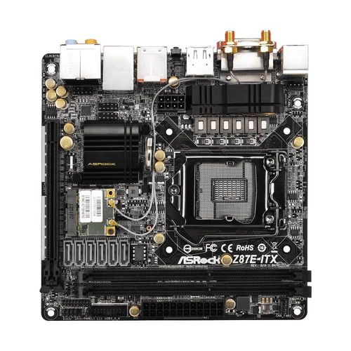 Carte mre ASROCK Z87E-ITX Intel Z87 LGA 1150 DDR3 16GB Mini-ITX