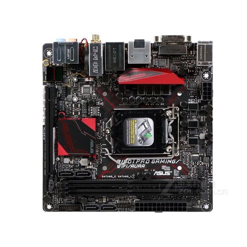 Carte mre ASUS B150I PRO GAMING/WiFi/AURA Intel B150 LGA 1151 DDR4 32GB Mini-ITX