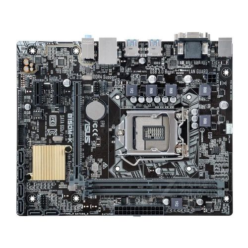 Carte mre ASUS B150M-K Intel B150 LGA 1151 DDR4 32GB Micro ATX