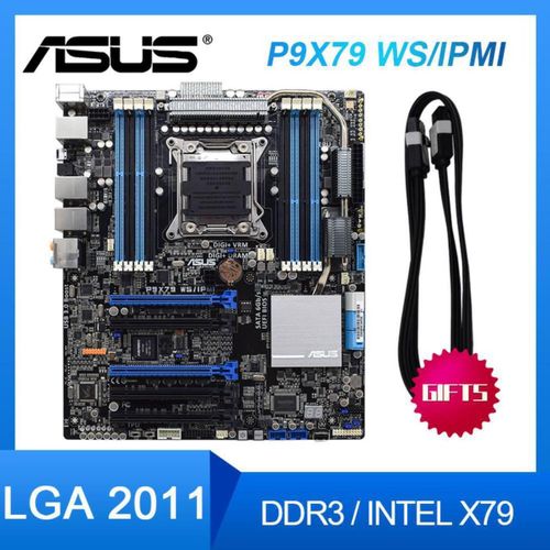 Carte mre ASUS P9X79 WS/IPMI Intel X79 LGA 2011 DDR3 64GB ATX