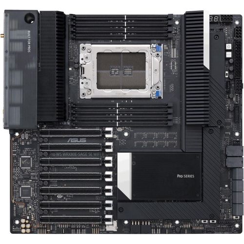 Carte mre ASUS PRO WS WRX80E-SAGE SE WIFI II AMD WRX80 AMD sWRX8 DDR4 2048GB E-ATX