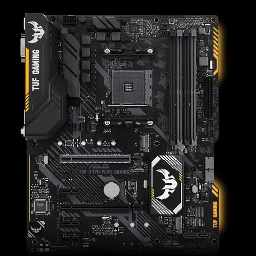Carte mre ASUS TUF X470-PLUS GAMING AMD X470 Socket AM4 DDR4 64GB ATX