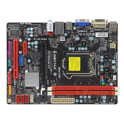 Carte mre Biostar B75MU3B Ver Intel B75 LGA 1155 DDR3 16GB Micro ATX