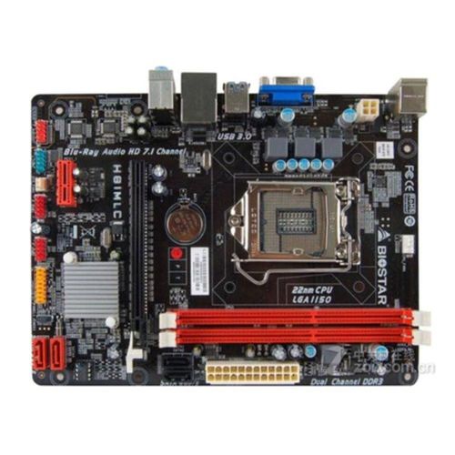 Carte mre Biostar H81MLC Intel H81 LGA 1150 DDR3 16GB Micro ATX