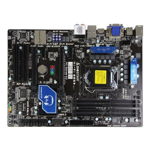 Carte mre Biostar Hi-Fi B85W Intel B85 LGA 1150 DDR3 32GB ATX