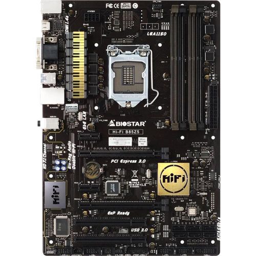 Carte mre Biostar Hi-Fi B85Z5 Intel B85 LGA 1150 DDR3 32GB ATX