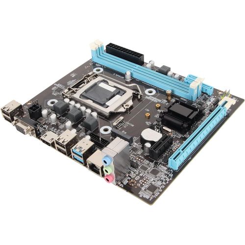 Carte Mre De Jeu H81 Pour Carte Mre Pc Lga 1150 Double Canal Ddr3 Avec Interface M.2 Haute Vitesse Interfaces I O Carte Mre De Jeu 1600 Mhz