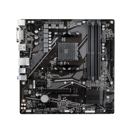 Carte mre GIGABYTE A520M DS3H AMD A520 Socket AM4 DDR4 128GB Micro ATX