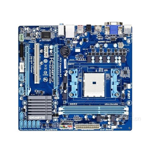 Carte mre GIGABYTE GA-A55M-S2H AMD A55 Socket FM1 DDR3 64GB Micro ATX