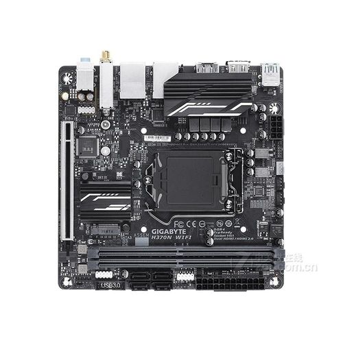 Carte mre GIGABYTE H370N WIFI Intel H370 LGA 1151 DDR4 32GB Mini-ITX