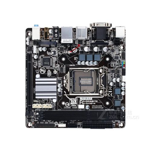 Carte mre GIGABYTE H81N(rev.1.0) Intel H81 LGA 1150 DDR3 16GB Mini-ITX