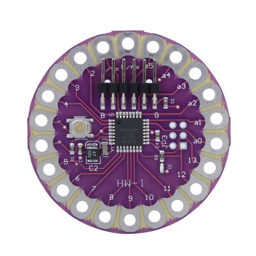 Carte Mere Lilypad 328 16 Mo Compatible Avec L'ide Arduino