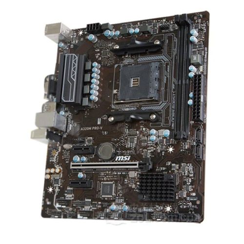 Carte mre MSI A320M PRO-V AMD A320 Socket AM4 DDR4 32GB Micro ATX