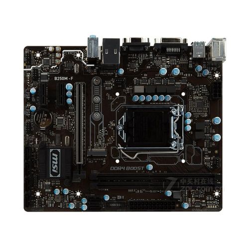 Carte mre MSI B250M-F Intel B250 LGA 1151 DDR4 32GB Micro ATX