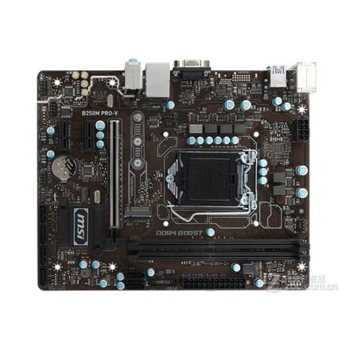 Carte mre MSI B250M PRO-V Intel B250 LGA 1151 DDR4 32GB Micro ATX