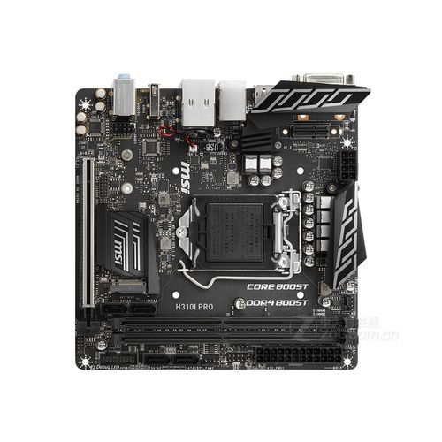 Carte mre MSI H310I PRO Intel H310 LGA 1151 DDR4 32GB Mini-ITX