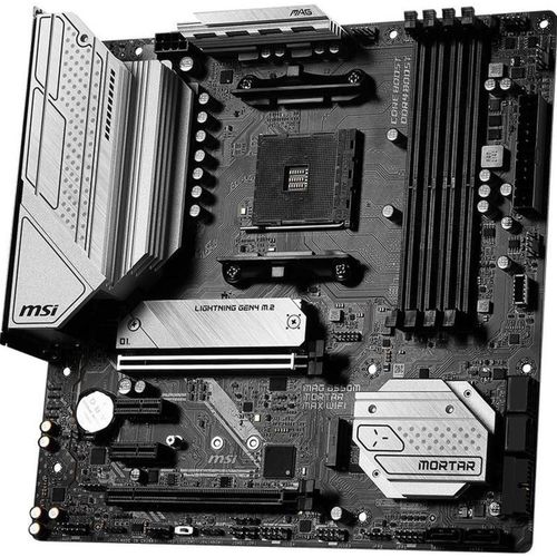 Carte mre MSI MAG B550M MORTAR MAX WIFI AMD B550 Socket AM4 DDR4 128GB Micro ATX