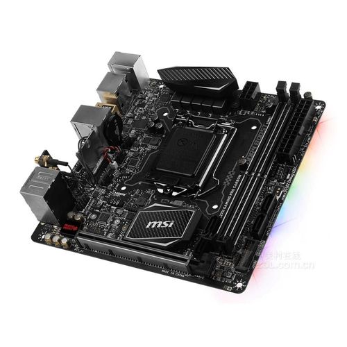 Carte mre MSI Z270I GAMING PRO CARBON AC Intel Z270 LGA 1151 DDR4 32GB Mini-ITX