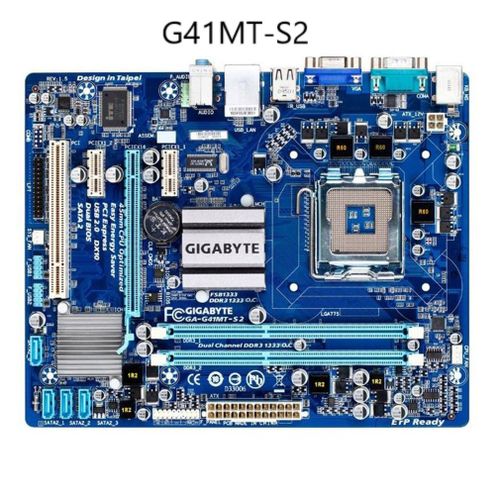 Carte mre S2P S2PT Micro ATX pour ordinateur de bureau, composant pc, compatible avec processeur Core 2, type de mmoire DDR3 8 go, Socket LGA G41MT-S2, G41MT-ES2L G41, 775
