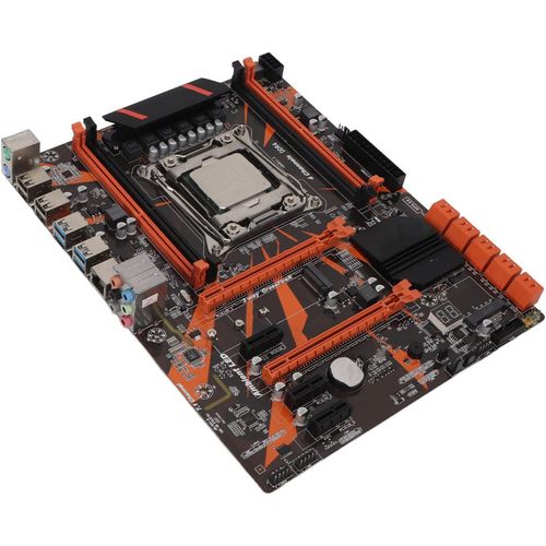 Carte Mre X99 Cpu Combo,Lga 2011-3 E5 2620 V3 Cpu Jeu De Cartes Mres Prenant En Charge 4 Canaux De Mmoire Ddr4,Module Wifi,Carte Rseau Gigabit Pc Carte Mre Pour Ordinateur