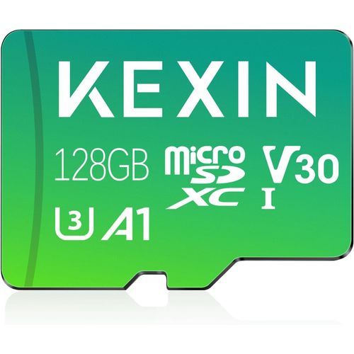 Carte Micro Sd 128 Go Contient Adaptateur Sd, Carte Mmoire 128go Microsdxc Full Hd & 4k Uhd Uhs-I U3 V30 A1 Micro Carte Sd Stockage Externe Pour Gopro, Drone, Appareil Photo[Lot6240083]