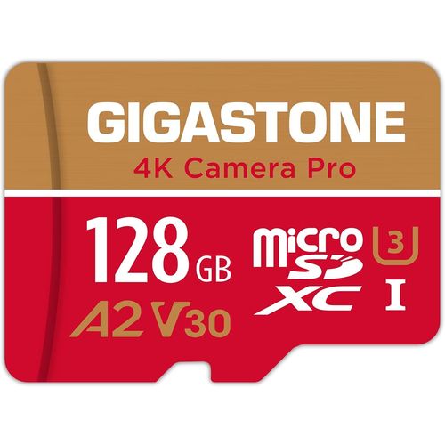 Carte Micro Sd 128 Go, Enregistrement Vido 4k Pour Gopro, Camra D'action, Dji, Drone, Nintendo Switch, R/W Jusqu' 100/50 Mo/S Carte Mmoire Microsdxc Uhs-I U3 A2 V30 C10