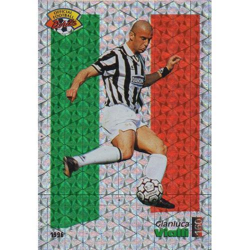 Carte Panini Official Football Cards 1996 Gianluca Vialli N°160 Italie