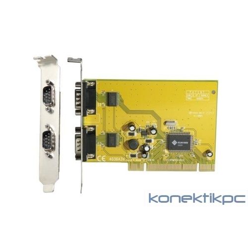 Carte PCI Sunix 2 X Com DB9 serie RS232 Chipset SUN 3,3/5V