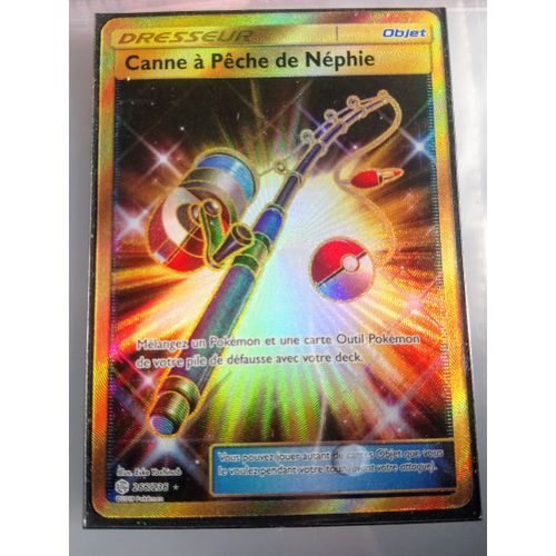Carte pokemon 266/236 canne à pèche de nephie Rakuten