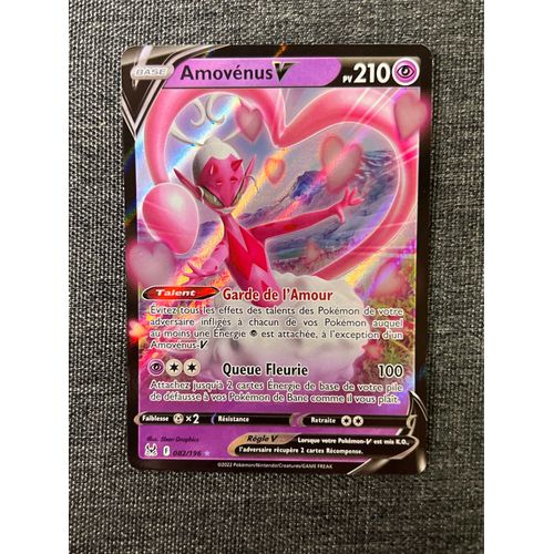 Carte Pokmon Amovnus V 082/196 - Origine Perdue