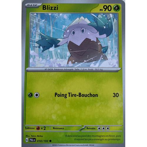 Carte Pokmon - Blizzi