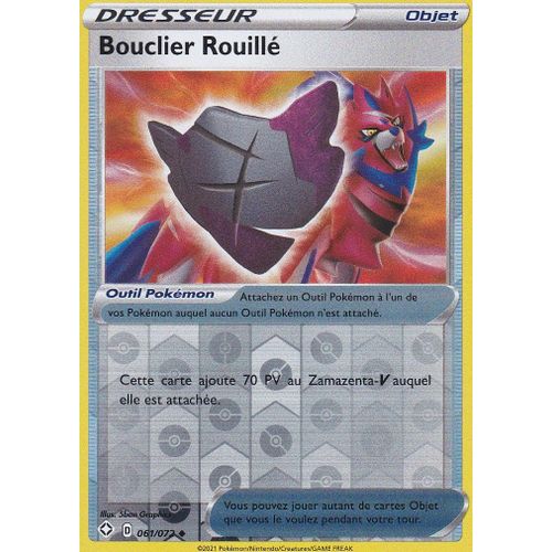 Carte Pokemon - Bouclier Rouill
