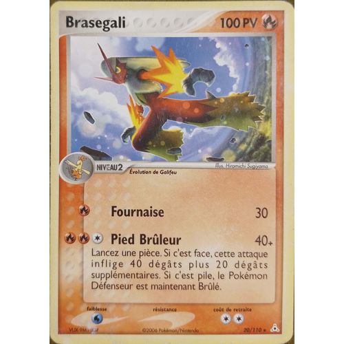 Carte Pokmon Brasegali 20/110