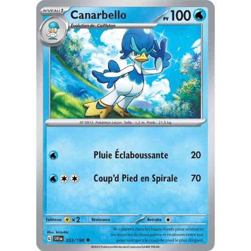 Carte Pokemon - Canarbello
