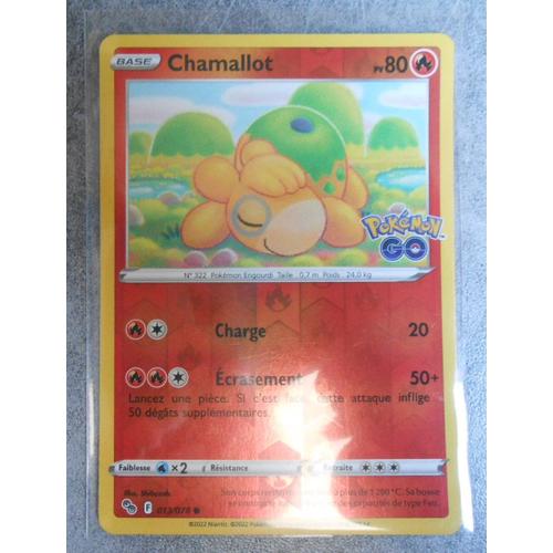 Carte Pokemon Chamallot Reverse 013/078 - Eb 10.5