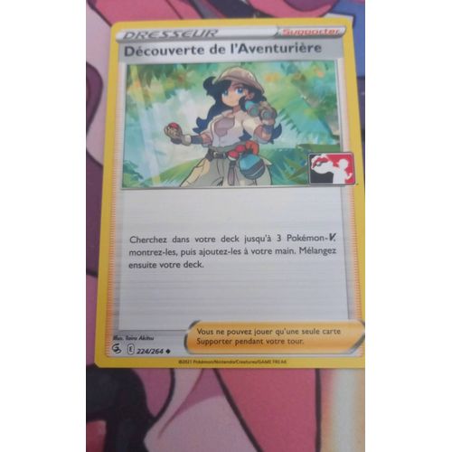 Carte Pokemon - Decouverte De L Aventuriere
